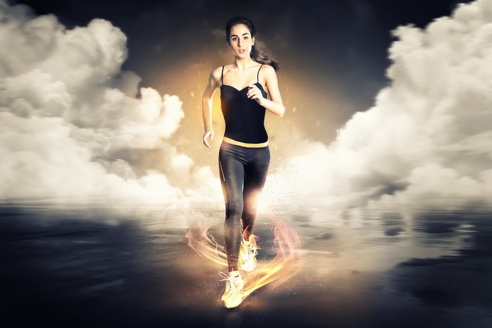 К чему снится бегать. Девушка в пижаме. Во сне быстро бегала. Во сне быстро бегала. Сон картинки.